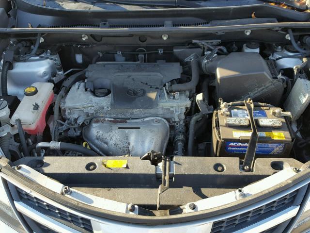 2T3BFREV7DW066935 - 2013 TOYOTA RAV4 LE Մոխրագույն լուսանկար 7