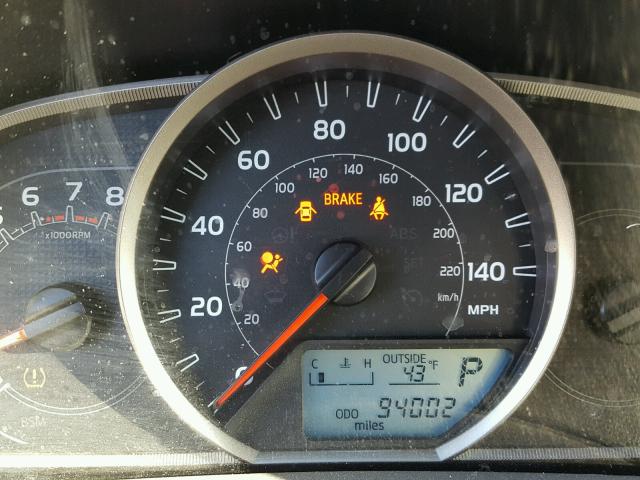 2T3BFREV7DW066935 - 2013 TOYOTA RAV4 LE Մոխրագույն լուսանկար 8