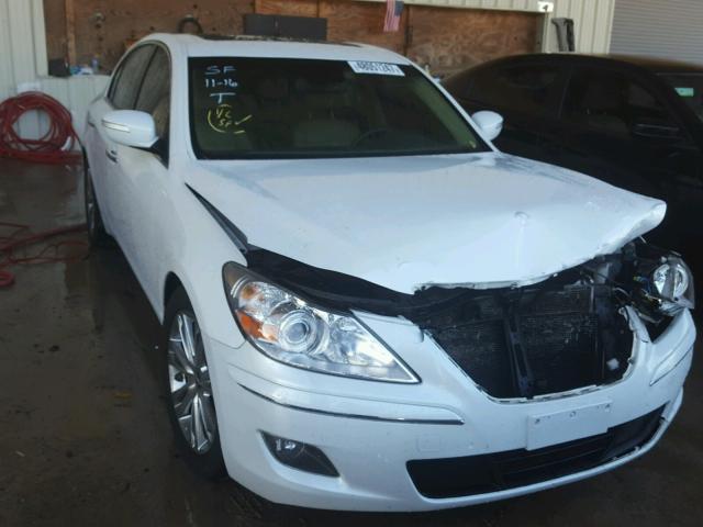 KMHGC4DE0BU115322 - 2011 HYUNDAI GENESIS 3. WHITE photo 1