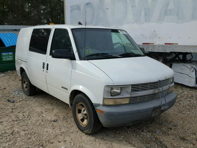 1GCDM19W71B116322 - 2001 CHEVROLET ASTRO WHITE photo 1