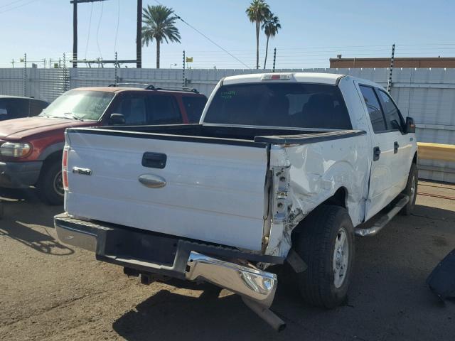 1FTFW1ETXBFB48769 - 2011 FORD F150 SUPER WHITE photo 4