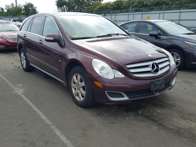 4JGCB65E47A055713 - 2007 MERCEDES-BENZ R 350 MAROON photo 1