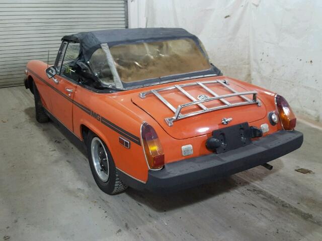 GAN6UL220007G - 1979 MG MIDGET ORANGE photo 3