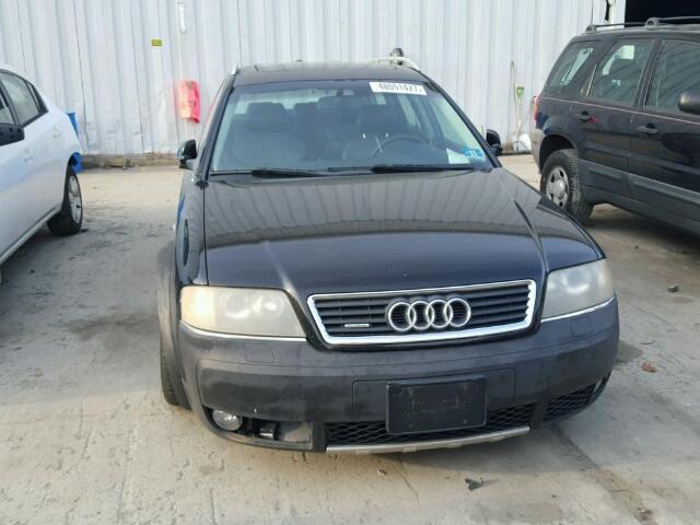 WA1YD64B64N000738 - 2004 AUDI ALLROAD BLACK photo 9