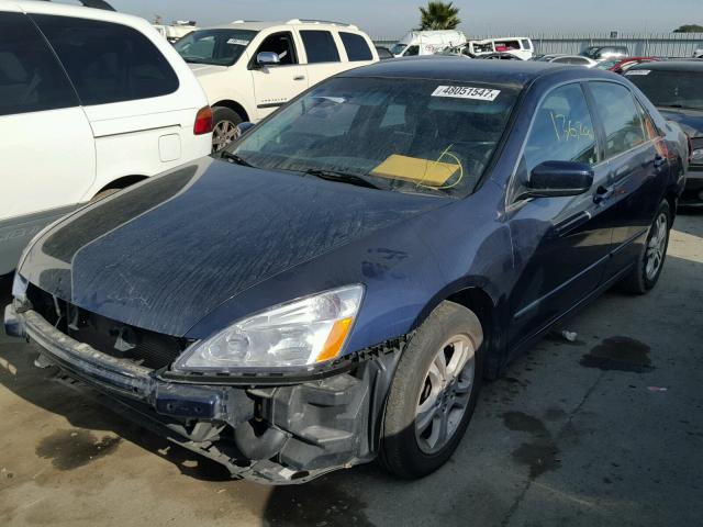 1HGCM56396A164061 - 2006 HONDA ACCORD SE BLUE photo 2