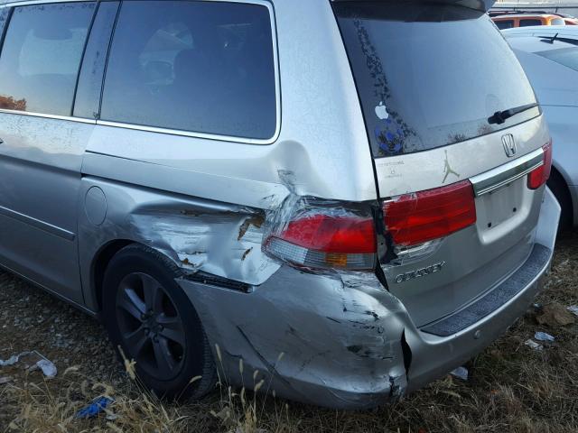 5FNRL38908B004761 - 2008 HONDA ODYSSEY TO SILVER photo 9