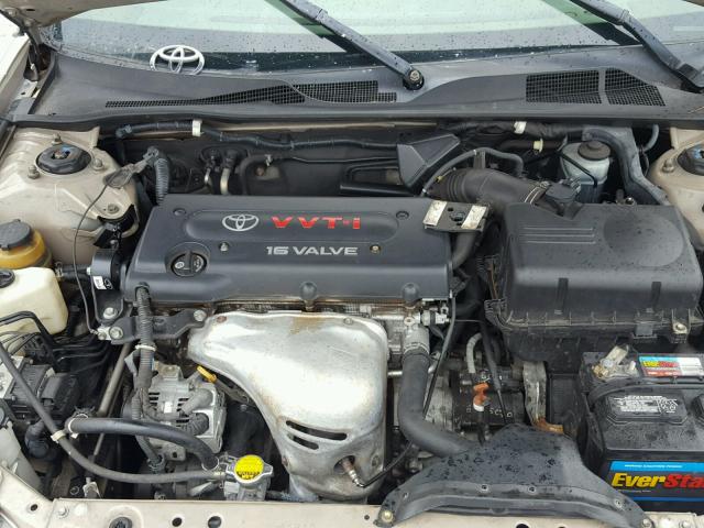 4T1BE32K53U152262 - 2003 TOYOTA CAMRY LE ოქროსფერი ფოტო 7