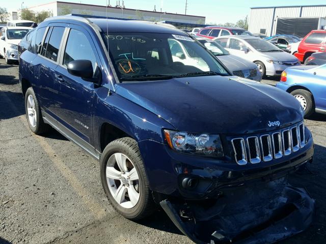 1C4NJCBB3ED531874 - 2014 JEEP COMPASS SP 蓝色 照片 1