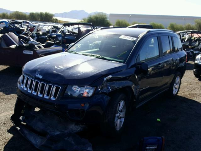 1C4NJCBB3ED531874 - 2014 JEEP COMPASS SP 蓝色 照片 2
