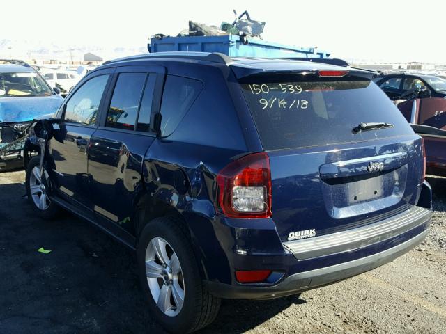 1C4NJCBB3ED531874 - 2014 JEEP COMPASS SP 蓝色 照片 3