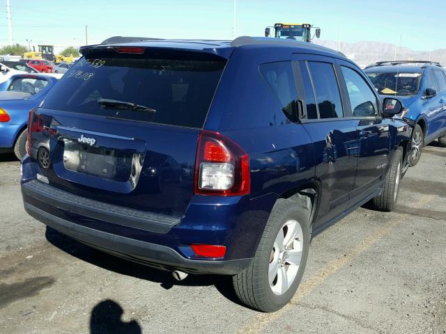 1C4NJCBB3ED531874 - 2014 JEEP COMPASS SP 蓝色 照片 4