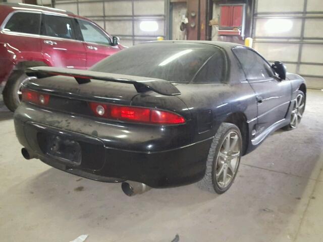 JA3AM84J0SY004689 - 1995 MITSUBISHI 3000 GT BLACK photo 4