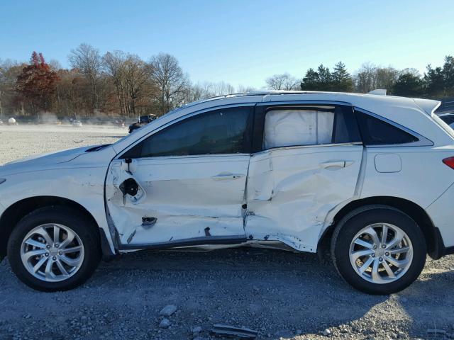 5J8TB3H35HL002619 - 2017 ACURA RDX BASE WHITE photo 9