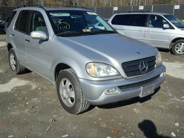 4JGAB54E93A382332 - 2003 MERCEDES-BENZ ML 320 SILVER photo 1