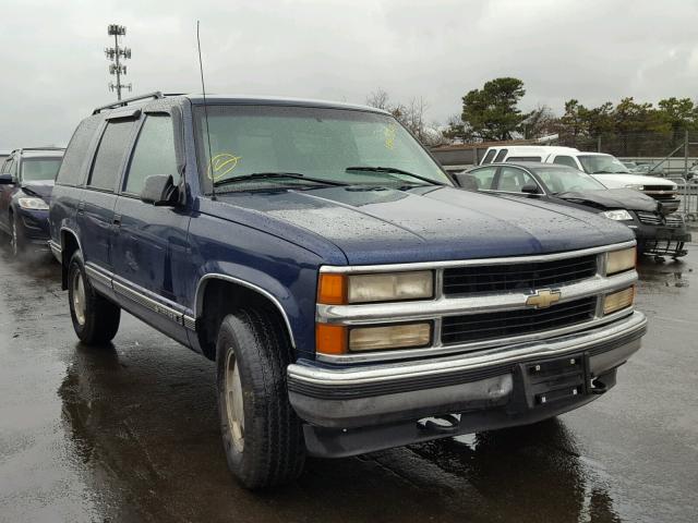 1GNEK13R3XJ488050 - 1999 CHEVROLET TAHOE K150 BLUE photo 1