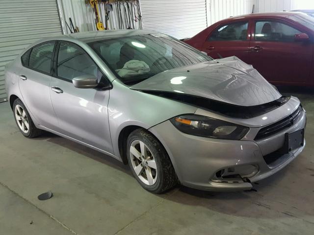 1C3CDFBB3FD253208 - 2015 DODGE DART SXT SILVER photo 1