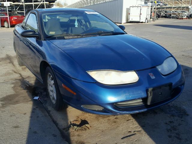 1G8ZN12822Z103382 - 2002 SATURN SC1 BLUE photo 1