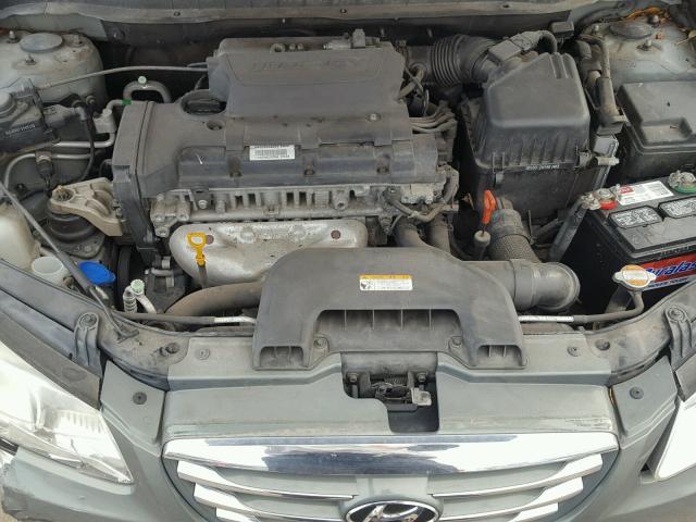 KMHDU4AD8AU864217 - 2010 HYUNDAI ELANTRA BL GRAY photo 7