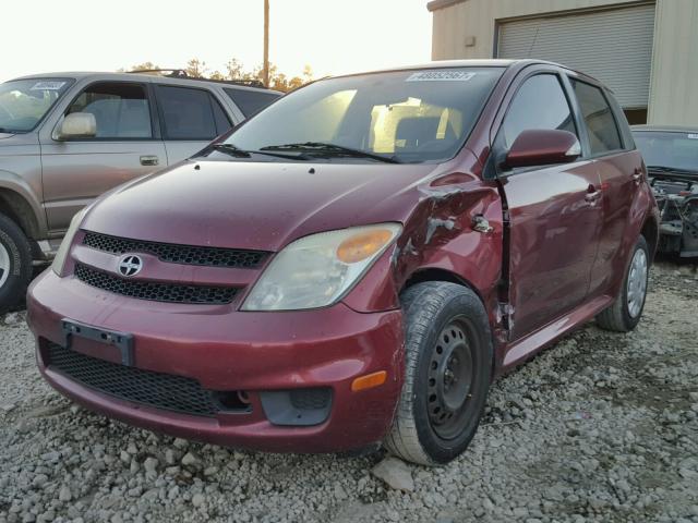 JTKKT604460157456 - 2006 TOYOTA SCION XA BURGUNDY photo 2