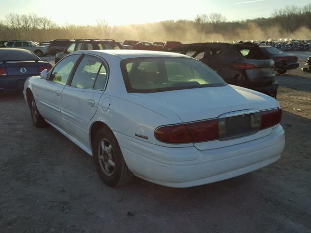 1G4HP54K1YU262746 - 2000 BUICK LESABRE CU WHITE photo 3