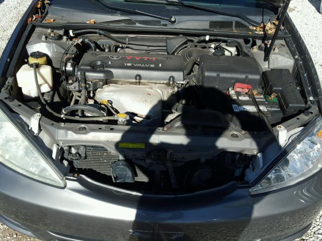 4T1BE32K53U787448 - 2003 TOYOTA CAMRY LE GRAY photo 7