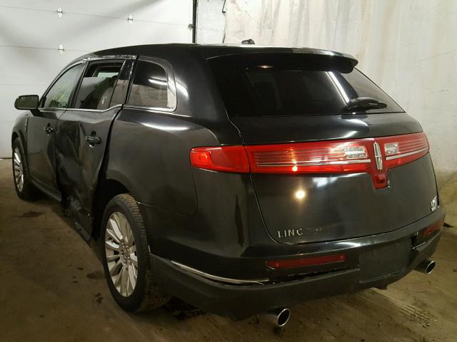 2LMHJ5AR1BBJ52686 - 2011 LINCOLN MKT BLACK photo 3