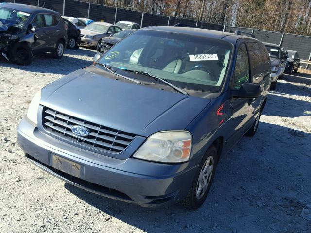 2FMZA51626BA36313 - 2006 FORD FREESTAR S BLUE photo 2