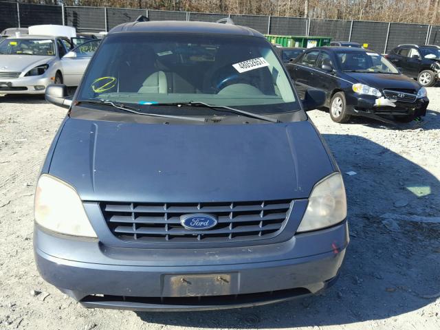 2FMZA51626BA36313 - 2006 FORD FREESTAR S BLUE photo 9