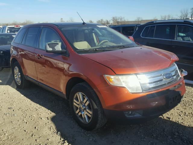 2FMDK49C17BB06106 - 2007 FORD EDGE SEL P ORANGE photo 1