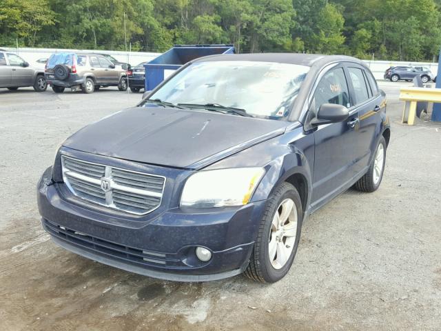 1B3CB3HA8BD106361 - 2011 DODGE CALIBER MA BLUE photo 2