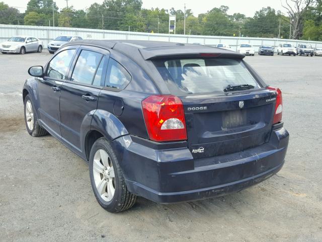 1B3CB3HA8BD106361 - 2011 DODGE CALIBER MA BLUE photo 3