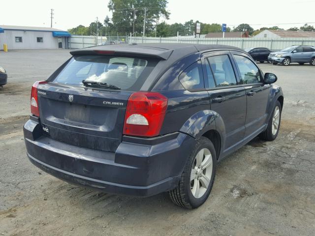 1B3CB3HA8BD106361 - 2011 DODGE CALIBER MA BLUE photo 4