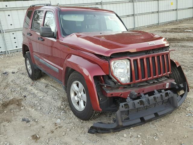 1C4PJLAK0CW124834 - 2012 JEEP LIBERTY SP RED photo 1