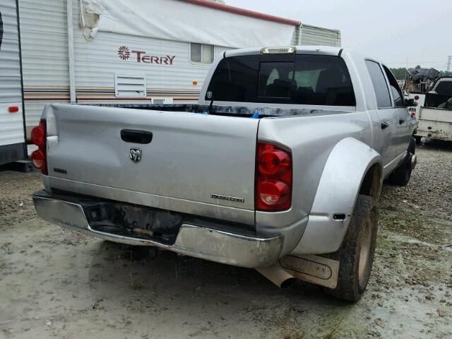 3D7ML49A87G806871 - 2007 DODGE RAM 3500 SILVER photo 4