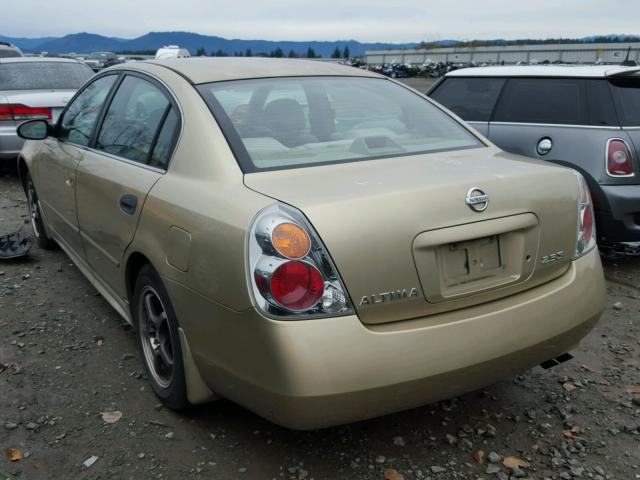 1N4AL11D83C172479 - 2003 NISSAN ALTIMA BAS GOLD photo 3