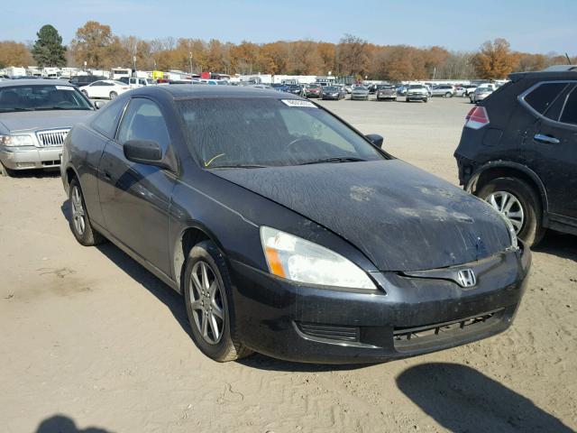 1HGCM82614A022088 - 2004 HONDA ACCORD EX BLACK photo 1