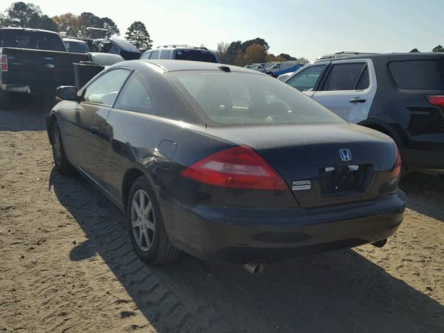 1HGCM82614A022088 - 2004 HONDA ACCORD EX BLACK photo 3