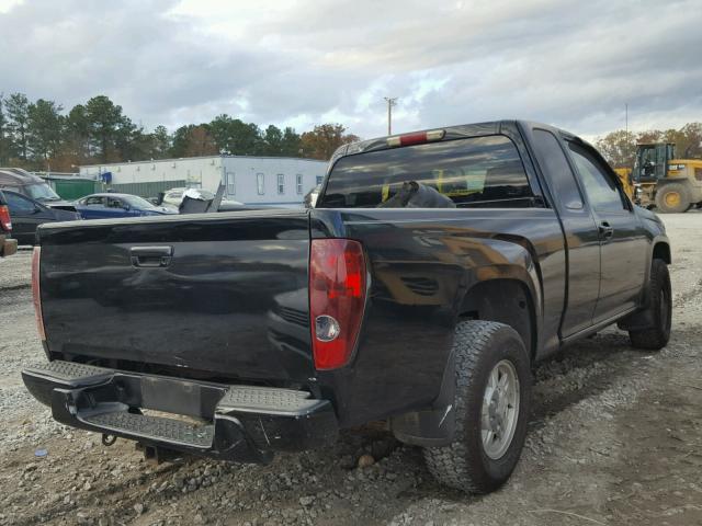 1GCCS196548192298 - 2004 CHEVROLET COLORADO BLACK photo 4