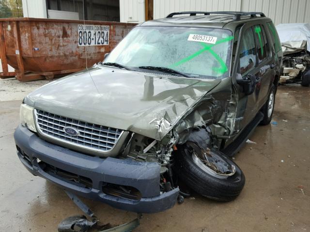 1FMZU63K44UA94924 - 2004 FORD EXPLORER X GREEN photo 2