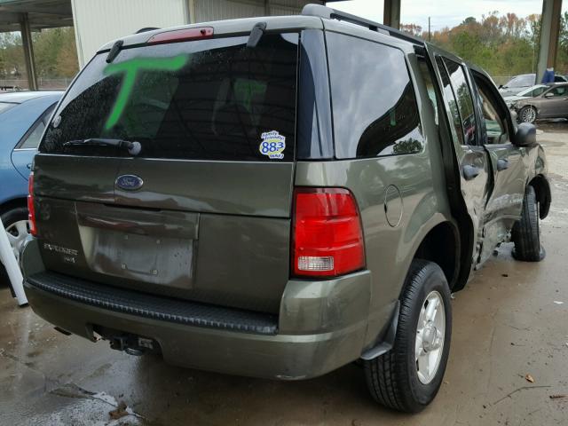 1FMZU63K44UA94924 - 2004 FORD EXPLORER X GREEN photo 4