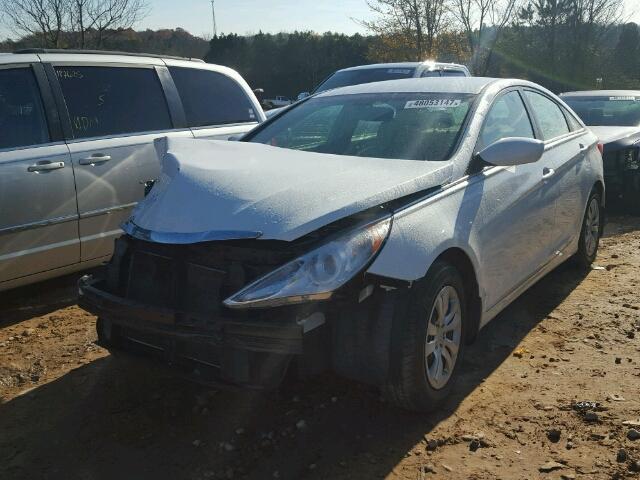 5NPEB4ACXDH504757 - 2013 HYUNDAI SONATA GLS WHITE photo 2