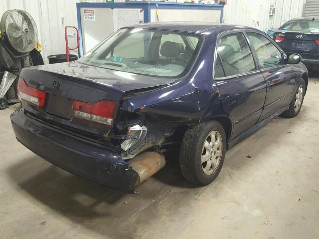 JHMCG66092C028320 - 2002 HONDA ACCORD EX BLUE photo 4