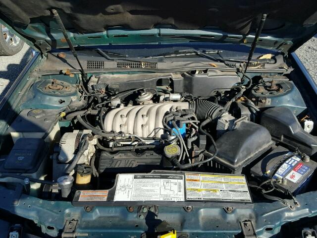 1FALP52U3SA137068 - 1995 FORD TAURUS GL GREEN photo 7