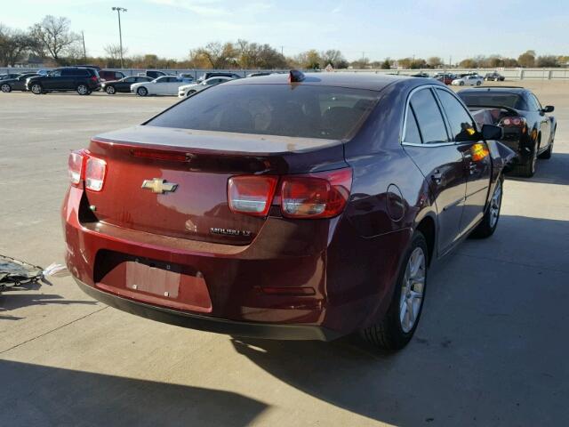 1G11C5SL5FF350237 - 2015 CHEVROLET MALIBU 1LT 勃艮第红 照片 4