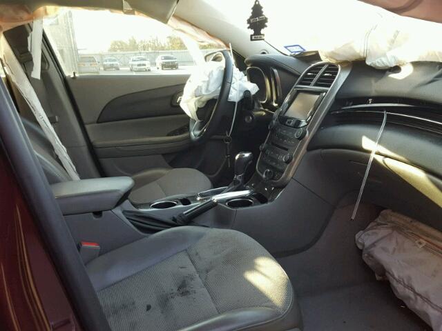 1G11C5SL5FF350237 - 2015 CHEVROLET MALIBU 1LT 勃艮第红 照片 5
