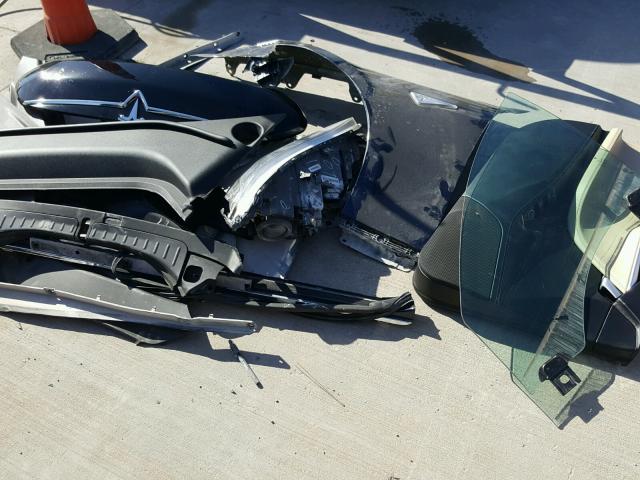 5YJSA1H13EFP50087 - 2014 TESLA MODEL S Կապույտ լուսանկար 9