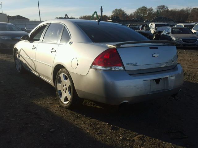 2G1WD58C869134630 - 2006 CHEVROLET IMPALA SUP SILVER photo 3