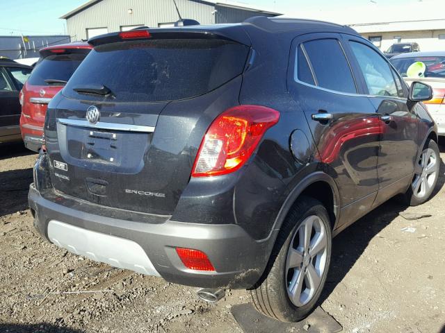 KL4CJASB1GB731303 - 2016 BUICK ENCORE BLACK photo 4