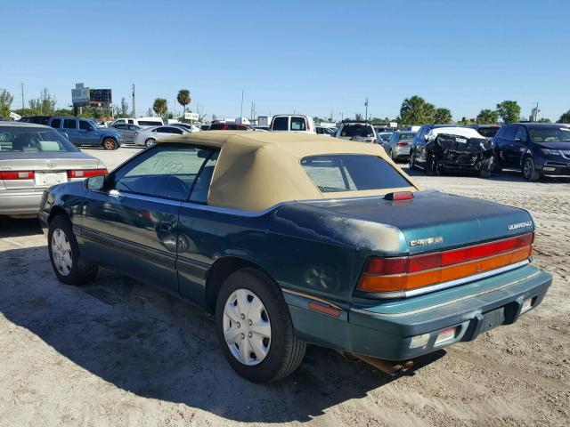 1C3EU4536RF282857 - 1994 CHRYSLER LEBARON BA GREEN photo 3