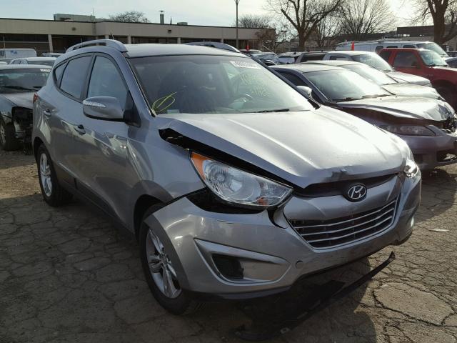 KM8JUCAC2CU529977 - 2012 HYUNDAI TUCSON GLS GRAY photo 1